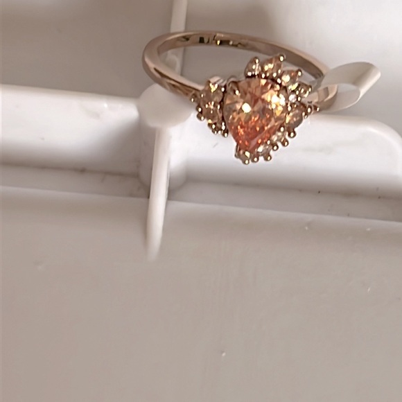 Morganite Rose Gold Ring sz7 - Picture 7 of 11